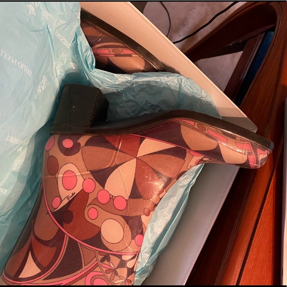 Pucci rain boots in classic print - Picture 5 of 8